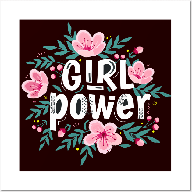 Girl Power Wall Art by Dress Wild